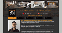 Desktop Screenshot of cuisines-genevois.com